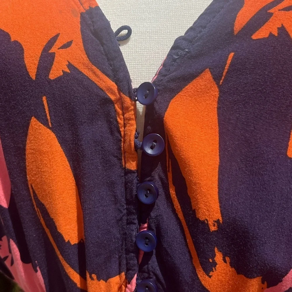 Anthropologie Abel The Label Floral Midi Dress - size medium - Picture 11 of 14